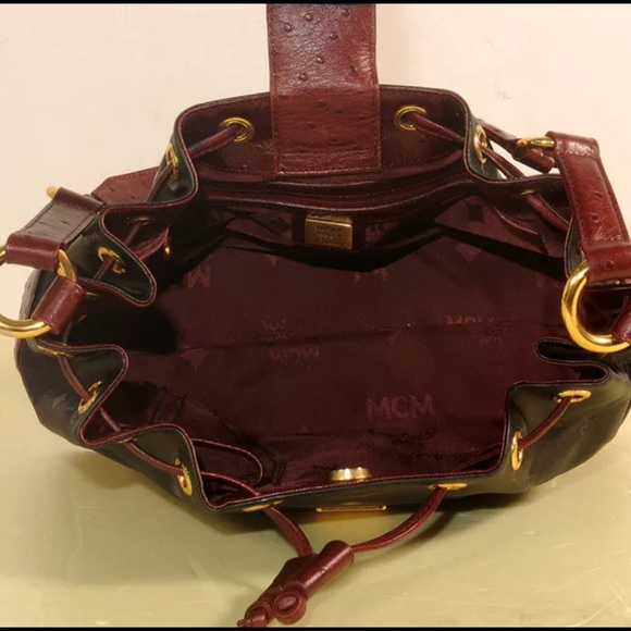 authentic MCM bag Honshu Drawstring Bag - Picture 6 of 8